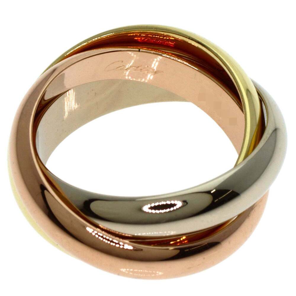 CARTIER Authentic 18k Gold Trinity Ring #48 - Picture 3 of 9
